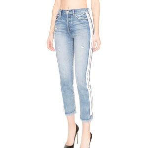 NWT Pistola Jeans Charlie track stripe from DASH